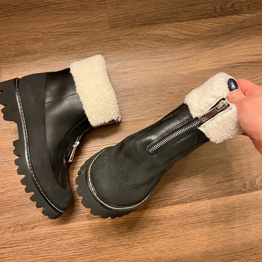 J.Crew lug sole snow boot - Picture 1 of 3